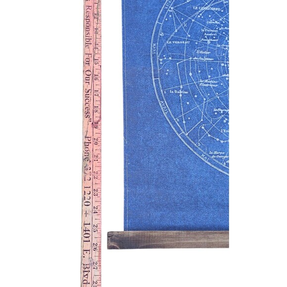 Planisphere Celeste Vintage Inspired Celestial Map Tapestry Wall Hanging 26x36in - Picture 5 of 6